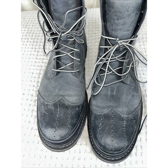 Sorel Madson Wingtip Waterproof Boots Mens Sz 11.5 Gray Lace Up main image 5